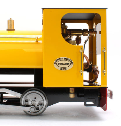 PEGGIE-YELLOW 0-4-0 Saddle Tank 'Peggie' Yellow (Manual) Steam Locomotive