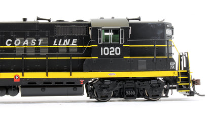 Pre-owned Genesis GP9 Phase II Diesel Locomotive Seaboard Coast Line - Road #1020 (DCC Sound Fitted)