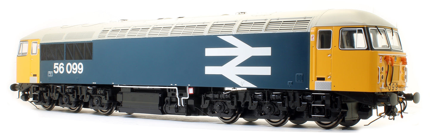 Pre-Owned 5608 Class 56 BR large logo blue 56099 'Tinsley embellishments' Diesel Locomotive