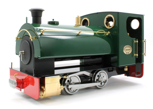 PEGGIERC-BRUNGREEN-32 0-4-0 Saddle Tank 'Peggie' Deep Brunswick Green (Radio Control) Steam Locomotive