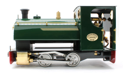 PEGGIERC-BRUNGREEN-32 0-4-0 Saddle Tank 'Peggie' Deep Brunswick Green (Radio Control) Steam Locomotive