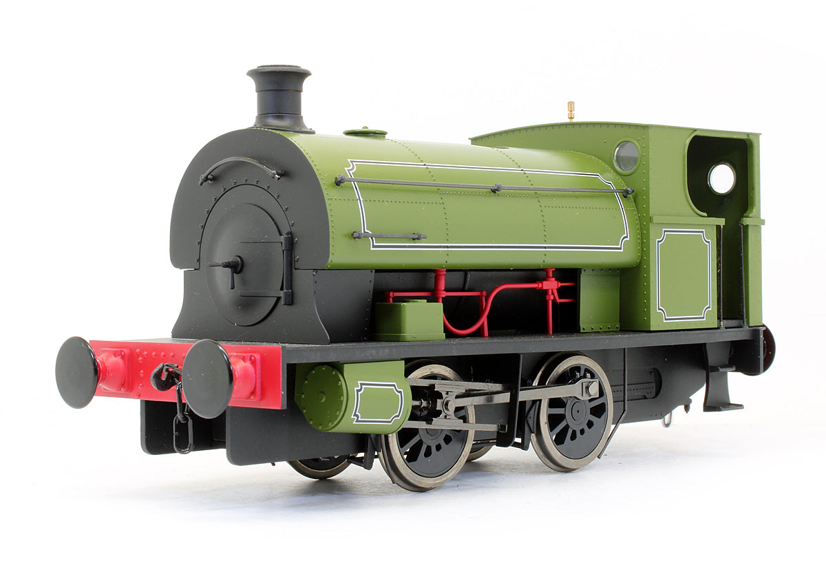 Pre-Owned Peckett E Class 0-4-0 Saddle Tank Lined Green Steam Locomotive - DCC Fitted