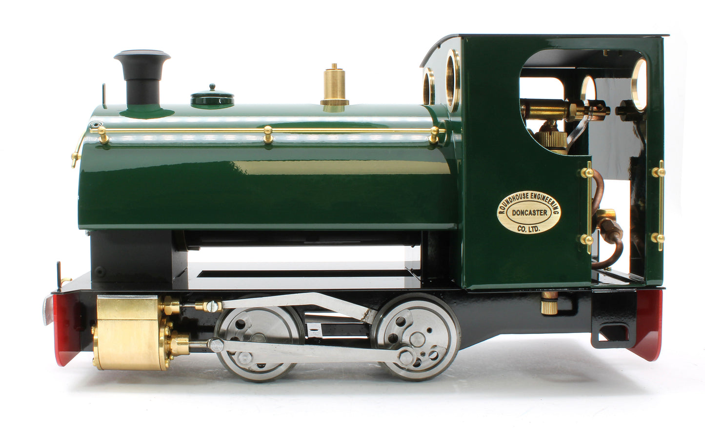 PEGGIE-BRUNGREEN-32 0-4-0 Saddle Tank 'Peggie' Deep Brunswick Green (Manual) Steam Locomotive