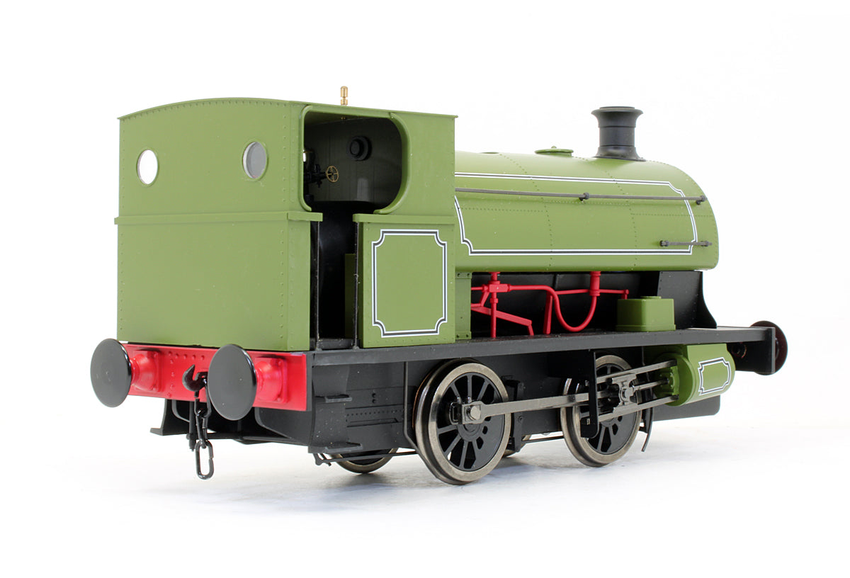 Pre-Owned Peckett E Class 0-4-0 Saddle Tank Lined Green Steam Locomotive - DCC Fitted