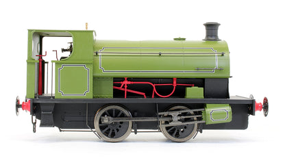 Pre-Owned Peckett E Class 0-4-0 Saddle Tank Lined Green Steam Locomotive - DCC Fitted