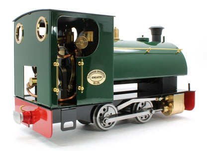 PEGGIERC-BRUNGREEN-32 0-4-0 Saddle Tank 'Peggie' Deep Brunswick Green (Radio Control) Steam Locomotive