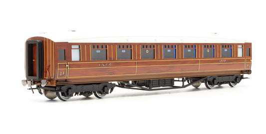 Pre-Owned LNER Teak Gresley 1st / 3rd Coach No.1858
