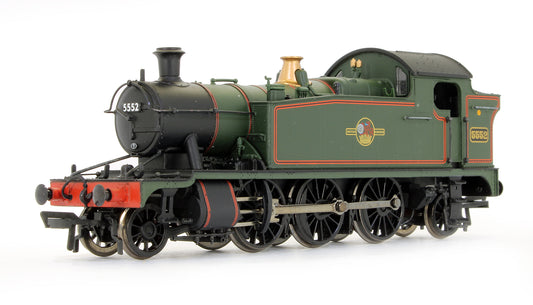 Pre-Owned 32-135Y Class 4575 Prairie Tank 5552 BR Lined Green Late Crest Steam Locomotive (Limited Edition)