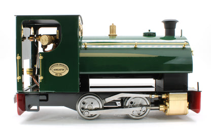 PEGGIE-BRUNGREEN-32 0-4-0 Saddle Tank 'Peggie' Deep Brunswick Green (Manual) Steam Locomotive
