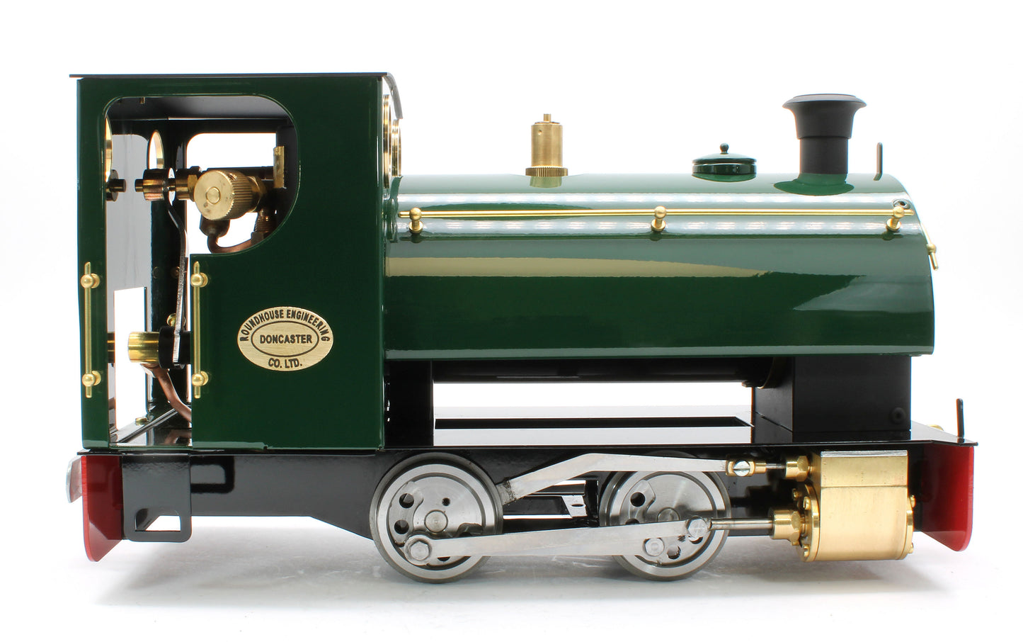 PEGGIE-BRUNGREEN-45 0-4-0 Saddle Tank 'Peggie' Deep Brunswick Green (Manual) Steam Locomotive