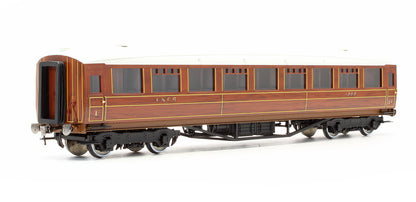 Pre-Owned LNER Teak Gresley 1st / 3rd Coach No.1858
