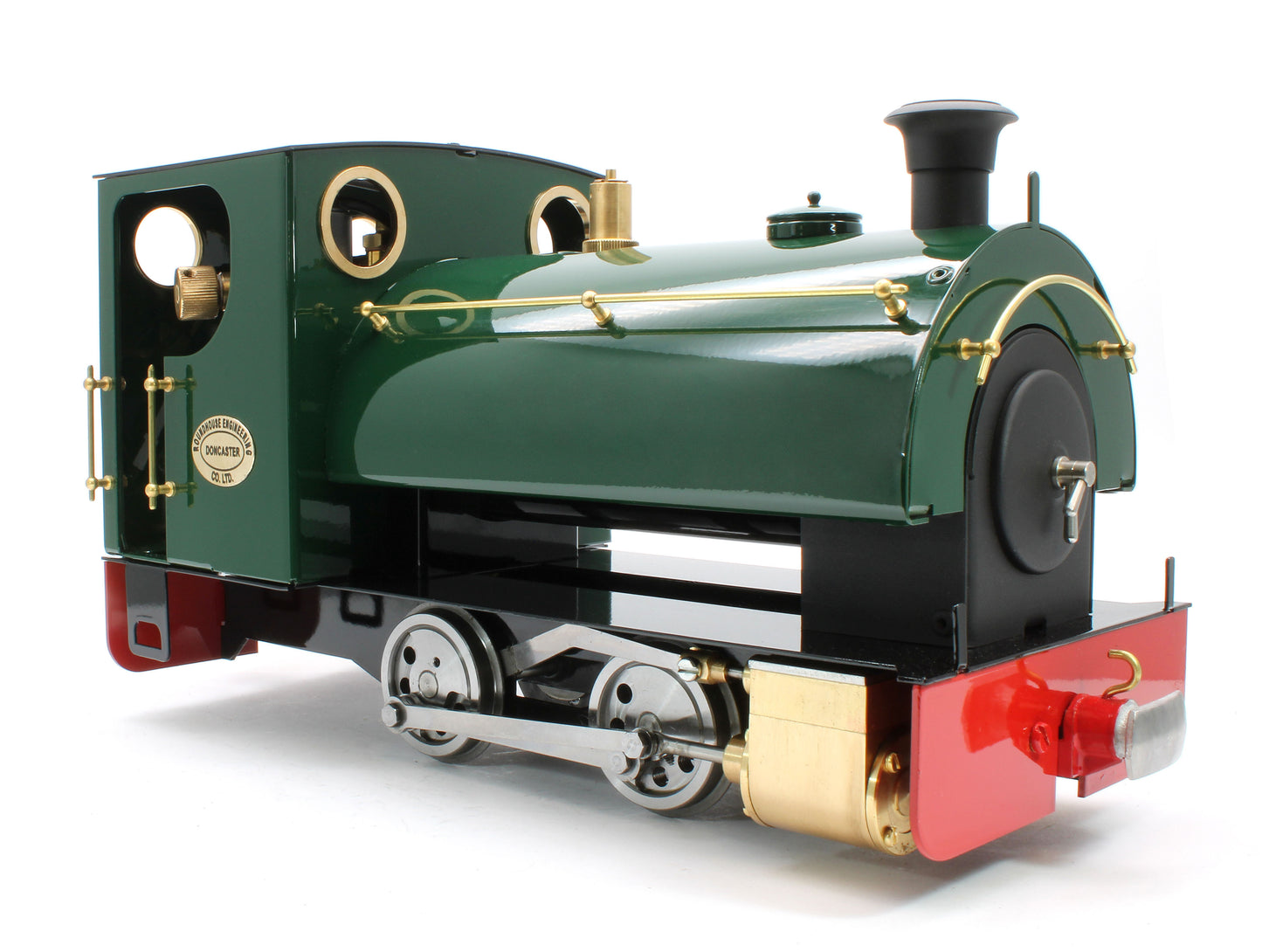 PEGGIERC-BRUNGREEN-32 0-4-0 Saddle Tank 'Peggie' Deep Brunswick Green (Radio Control) Steam Locomotive