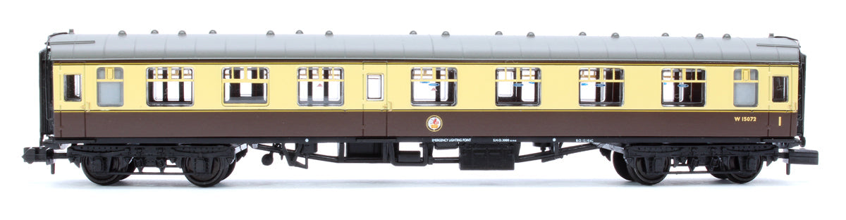 Pre-Owned 374-256C BR Mk1 CK Composite Corridor BR (WR) Chocolate & Cream No.W15072