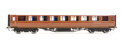Pre-Owned LNER Teak Gresley 1st / 3rd Coach No.1858