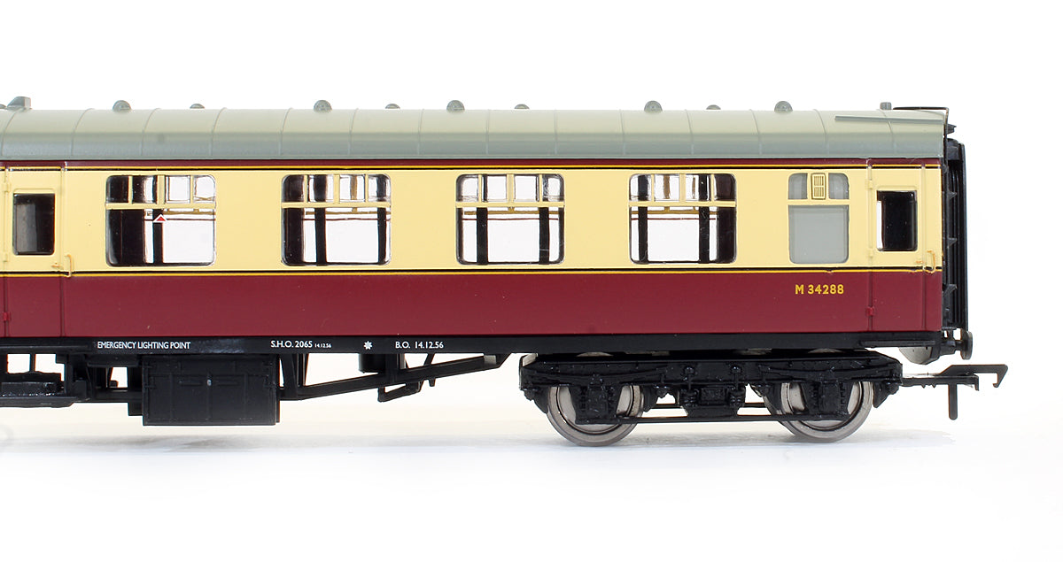 Pre-Owned BR MK1 Brake Corridor BSK Coach Crimson & Cream 'M34288'