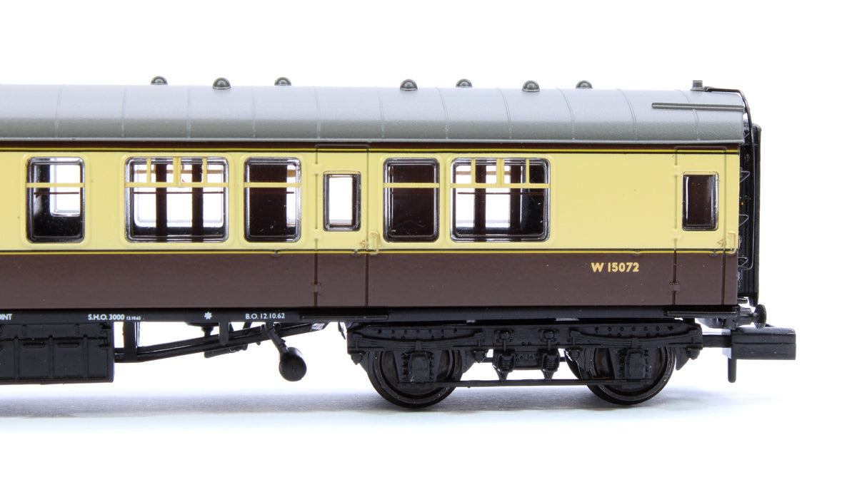 Pre-Owned 374-256C BR Mk1 CK Composite Corridor BR (WR) Chocolate & Cream No.W15072