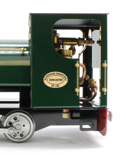 PEGGIE-BRUNGREEN-32 0-4-0 Saddle Tank 'Peggie' Deep Brunswick Green (Manual) Steam Locomotive