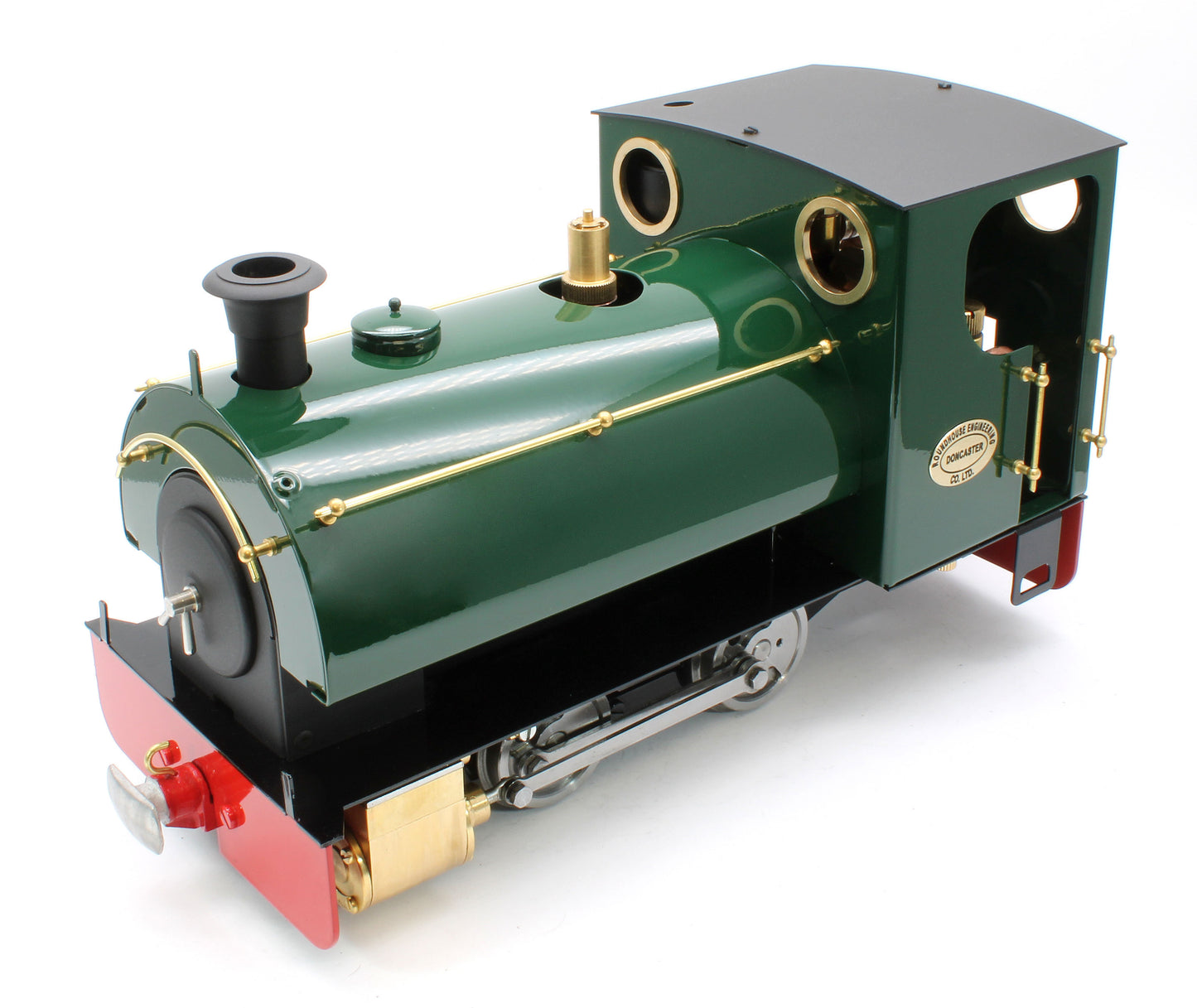 PEGGIERC-BRUNGREEN-32 0-4-0 Saddle Tank 'Peggie' Deep Brunswick Green (Radio Control) Steam Locomotive