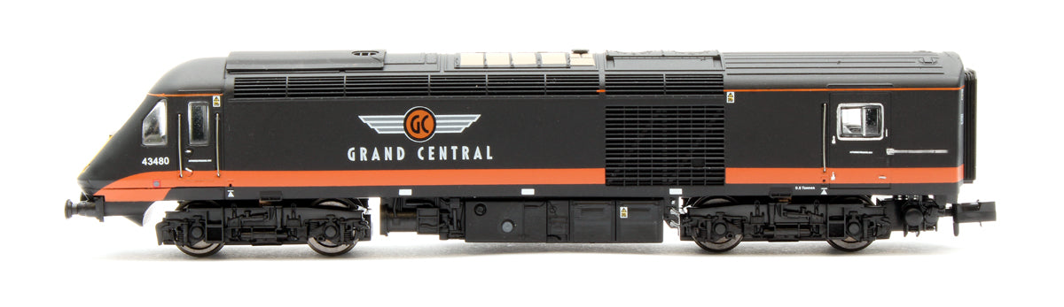 Class 43 HST Grand Central 43480 & 43468 HST Twin Pack (with Buffers)