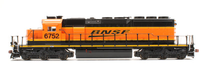 Pre-Owned EMD SD40-2 Mid BNSF Swoosh Logo Diesel Locomotive - Road #6752