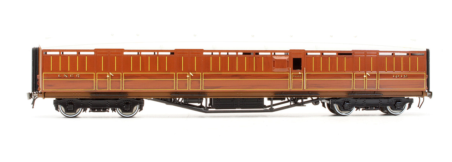 Pre-Owned LNER Teak Gresley Baggage Brake 3rd No.1012