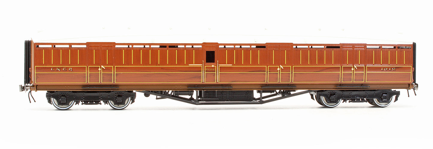 Pre-Owned LNER Teak Gresley Baggage Brake 3rd No.1012