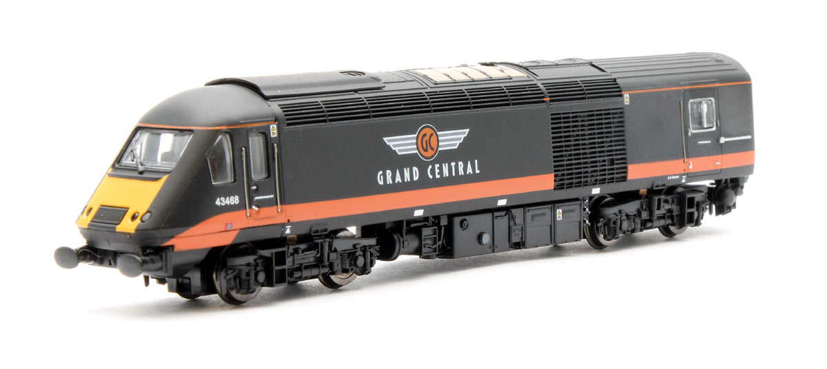 Class 43 HST Grand Central 43480 & 43468 HST Twin Pack (with Buffers)