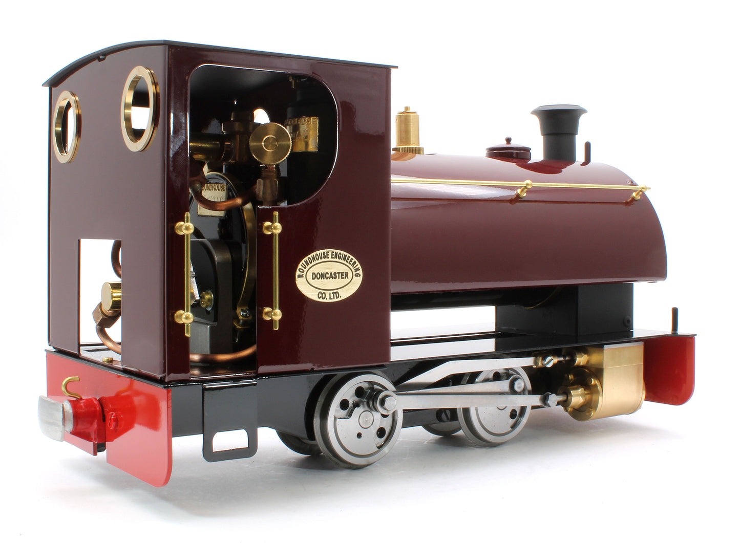 PEGGIERC-FEM-45 0-4-0 Saddle Tank 'Peggie' Fairlie Engine Maroon (Radio Control) Steam Locomotive