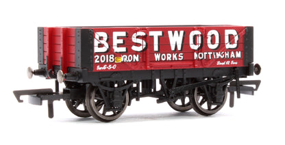 4 Plank Wagon Bestwood Iron Works Nottingham No.2017