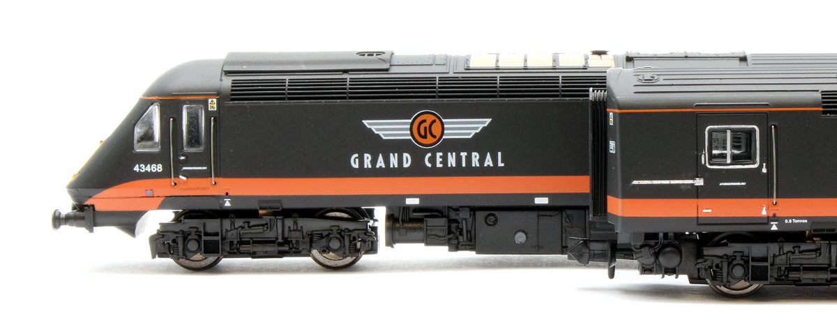 Class 43 HST Grand Central 43480 & 43468 HST Twin Pack (with Buffers)