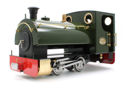 PEGGIE-BRONZEGREEN-32 0-4-0 Saddle Tank 'Peggie' Deep Bronze Green (Manual) Steam Locomotive