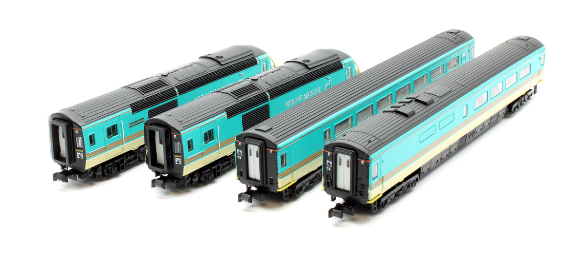 Dapol 2D-019-015 Class 43 HST Midland Mainline (43066 & 43077) 4 Car ...