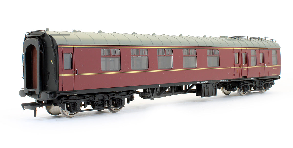 Pre-Owned BR Maroon MK1 Brake Corridor Composite BCK Coach 'M21030'