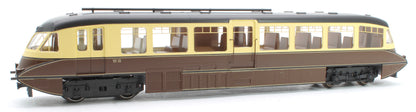 Streamlined Railcar W10 BR Lined Chocolate and Cream