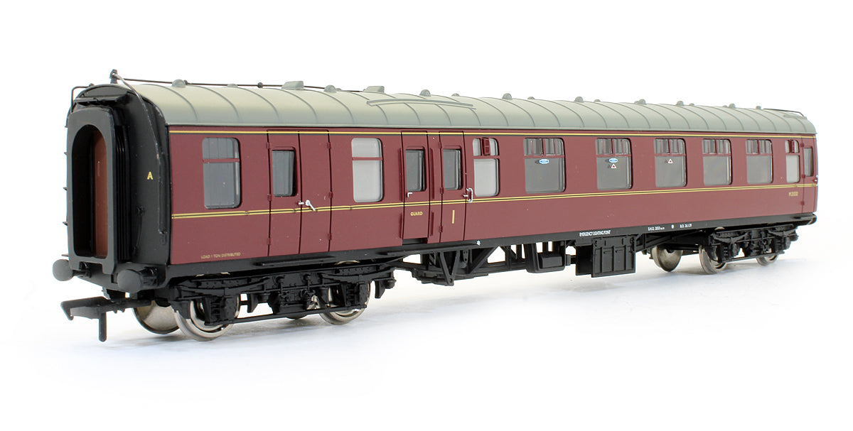 Pre-Owned BR Maroon MK1 Brake Corridor Composite BCK Coach 'M21030'