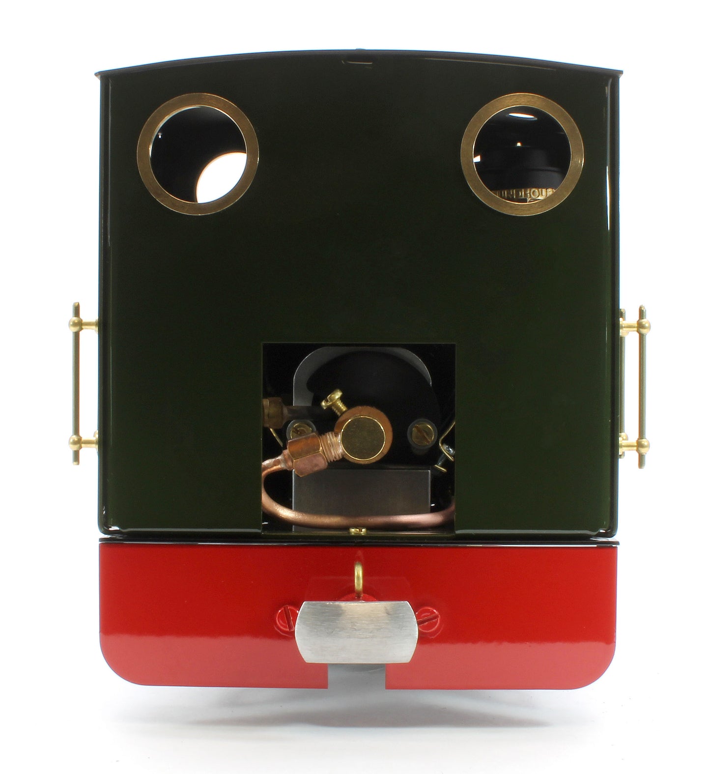 PEGGIE-BRONZEGREEN-32 0-4-0 Saddle Tank 'Peggie' Deep Bronze Green (Manual) Steam Locomotive