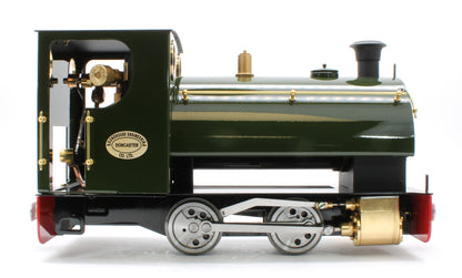 PEGGIE-BRONZEGREEN-32 0-4-0 Saddle Tank 'Peggie' Deep Bronze Green (Manual) Steam Locomotive