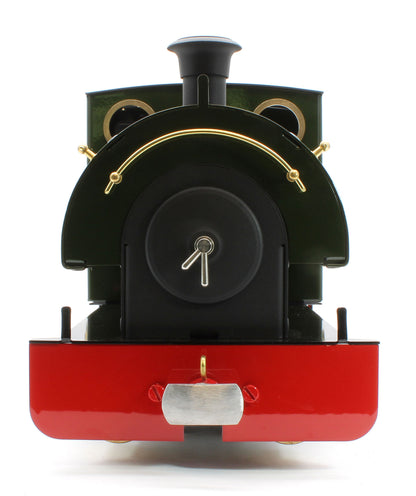 PEGGIE-BRONZEGREEN-32 0-4-0 Saddle Tank 'Peggie' Deep Bronze Green (Manual) Steam Locomotive