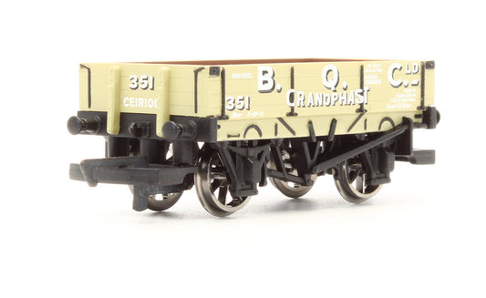 Pre-Owned 3 Plank Wagon 'B. Q. C. Ltd' No.351