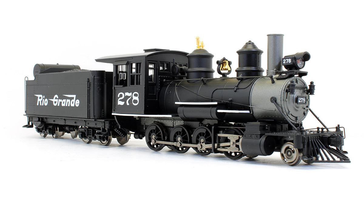 Pre-Owned D&RGW C-16 2-8-0 Black - Road #278 - DCC Sound Fitted
