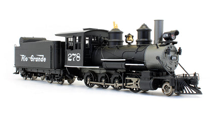 Pre-Owned D&RGW C-16 2-8-0 Black - Road #278 - DCC Sound Fitted