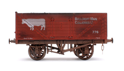 Pre-Owned Kit Built 7 Plank Wagon 'Bullcroft Main Collieries Limited' No.776 With Load (Unboxed) - Weathered