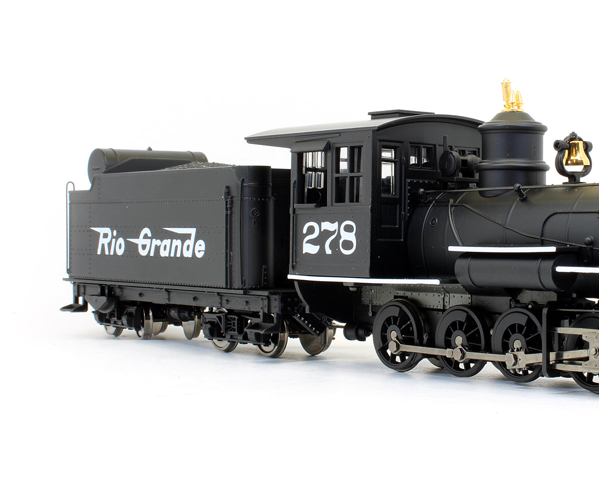 Pre-Owned D&RGW C-16 2-8-0 Black - Road #278 - DCC Sound Fitted