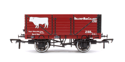 7 Plank 1907 Railway Clearing House Open Wagon - Bullcroft Main Colliery, Doncaster No.288