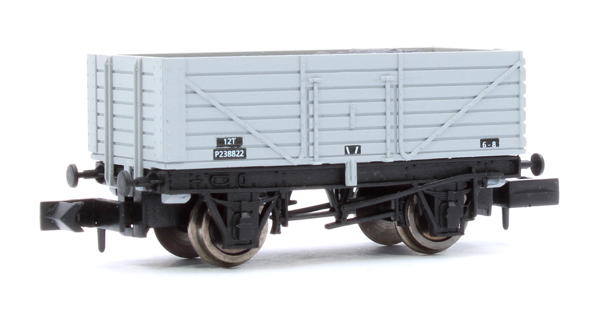 Pre-Owned 2F-071-072 7 Plank Wagon BR Grey 'P238822'