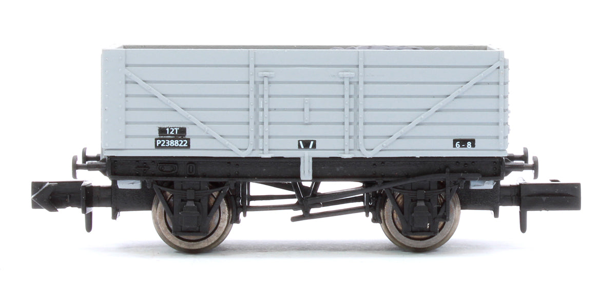 Pre-Owned 2F-071-072 7 Plank Wagon BR Grey 'P238822'