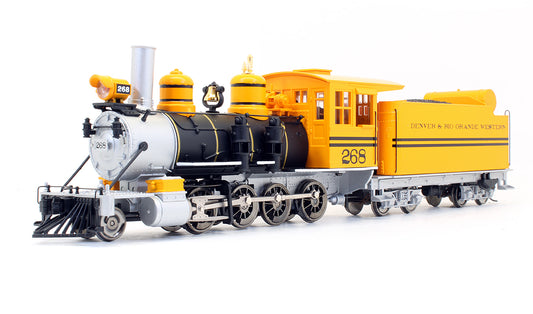 Pre-Owned D&RGW C-16 2-8-0 Yellow 'Bumble Bee' Scheme - Road #268 - DCC Sound Fitted