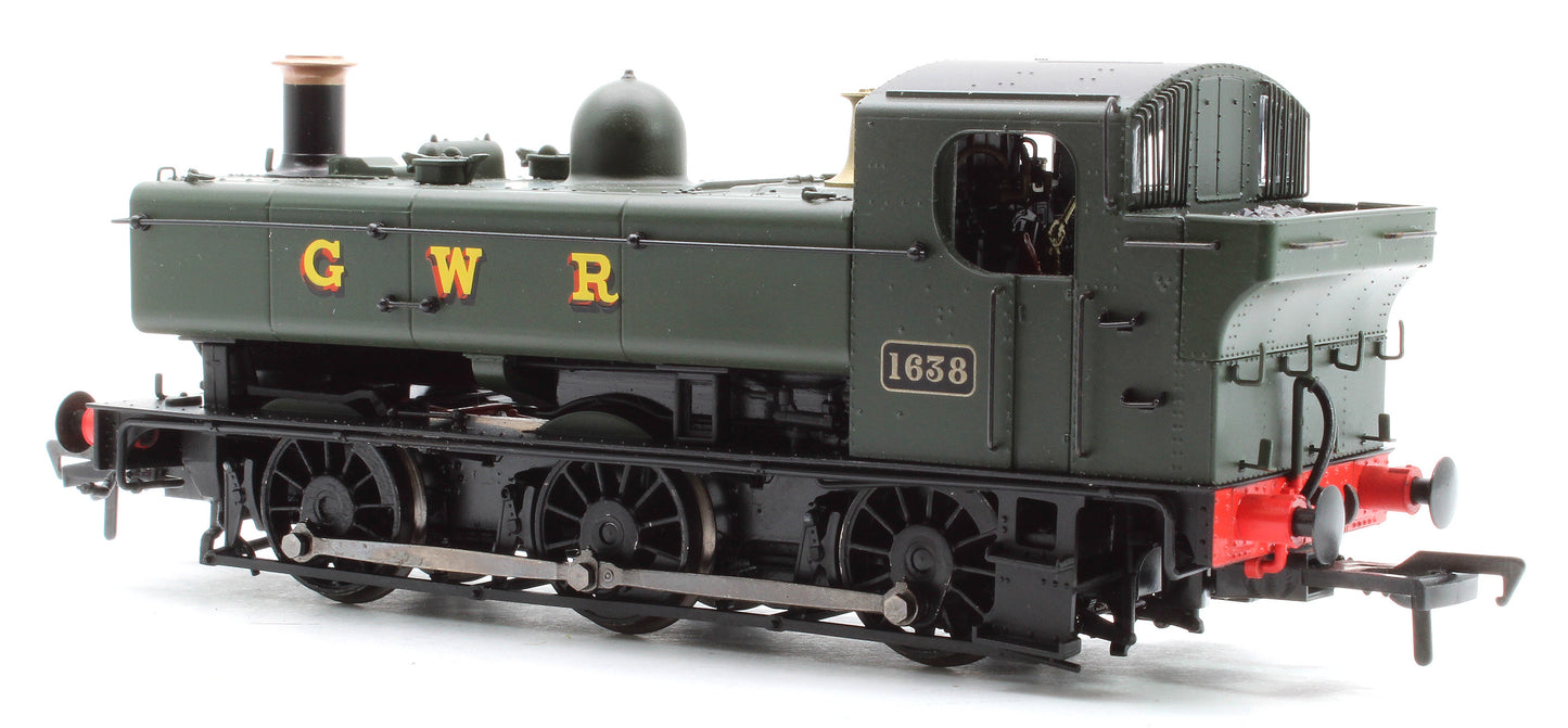 Class 16XX 1638 0-6-0PT GWR Green Steam Locomotive