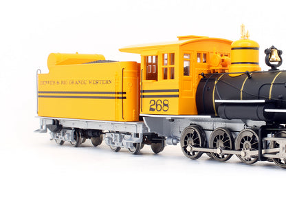 Pre-Owned D&RGW C-16 2-8-0 Yellow 'Bumble Bee' Scheme - Road #268 - DCC Sound Fitted