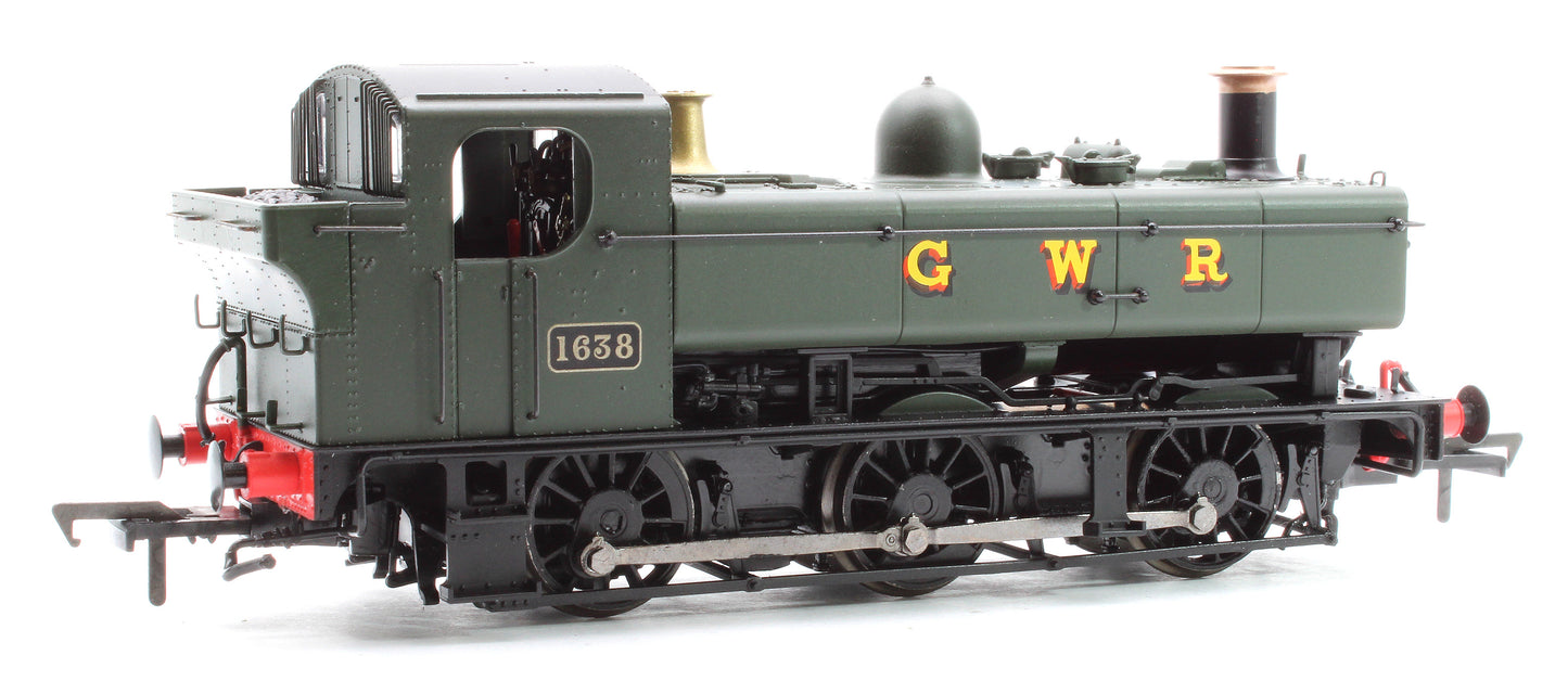 Class 16XX 1638 0-6-0PT GWR Green Steam Locomotive